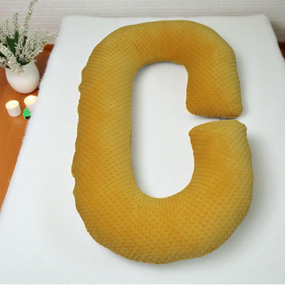 Mustard Obsidian -  C Super Premium Pregnancy Body Pillow | Obsidian Collection