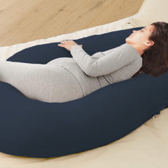 Navy-Coozly Belly Back Pregnancy Pillow