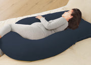Navy-Coozly Belly Back Pregnancy Pillow