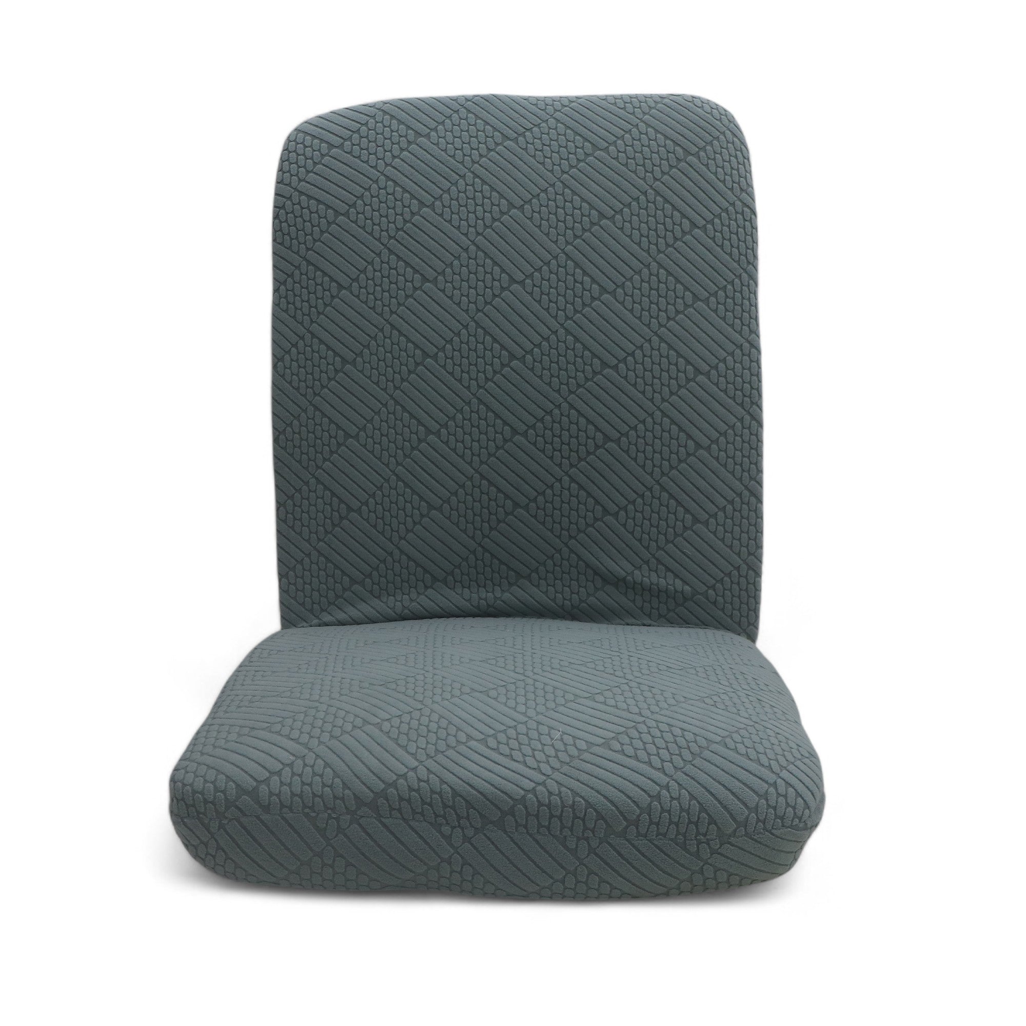 Coozly AutoFlex Ergonomic Adjustable Seat Stretch Jaqard Grey