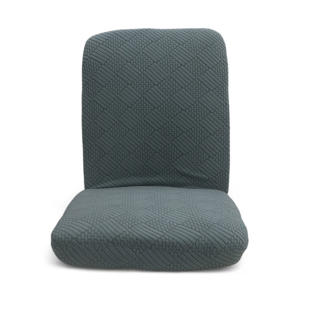 Coozly AutoFlex Ergonomic Adjustable Seat Stretch Jaqard Range Grey