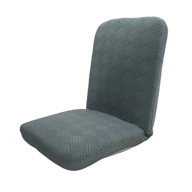 Coozly AutoFlex Ergonomic Adjustable Seat Stretch Jaqard Range Grey