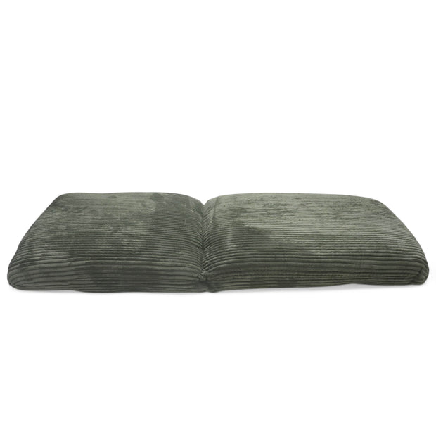 Coozly AutoFlex Ergonomic Adjustable Seat Striped Olive Green