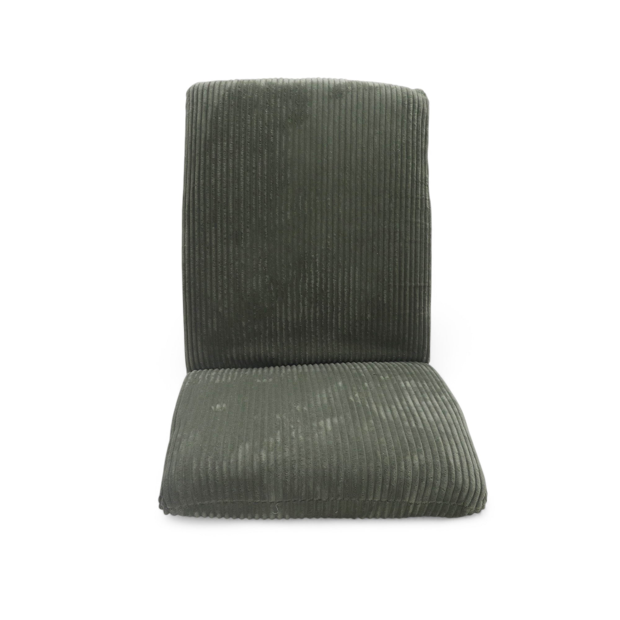 Coozly AutoFlex Ergonomic Adjustable Seat Striped Olive Green