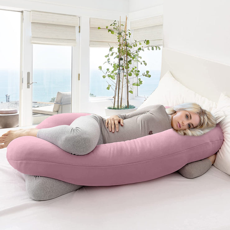 Light Pink - C Premium LYTE Pregnancy Body Pillow | Maternity Pillow