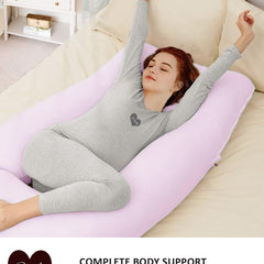 Light Pink - Coozly Belly Back Pregnancy Pillow