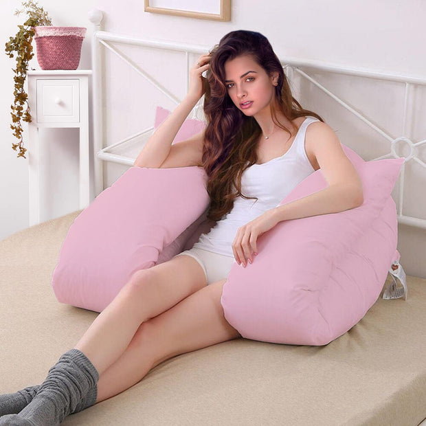 Light Pink-Coozly U Premium LYTE Pregnancy Body Pillow
