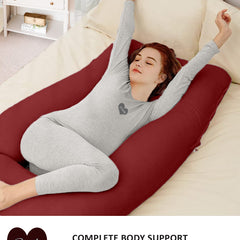 Red-Coozly Belly Back Pregnancy Pillow