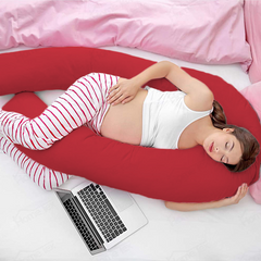 Red-Coozly U Premium LYTE Pregnancy Body Pillow