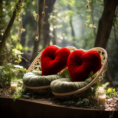 Valentines - Heart Shaped Floor Cushion