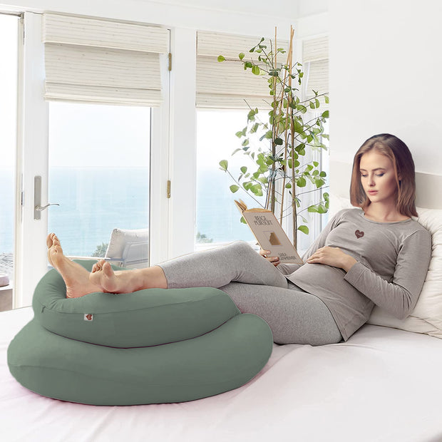 Sage Green - C Premium LYTE Pregnancy Body Pillow | Maternity Pillow