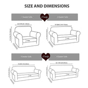 Spandex Coozly Lancom Sofa Covers | Stretchable Sofa Slip Covers
