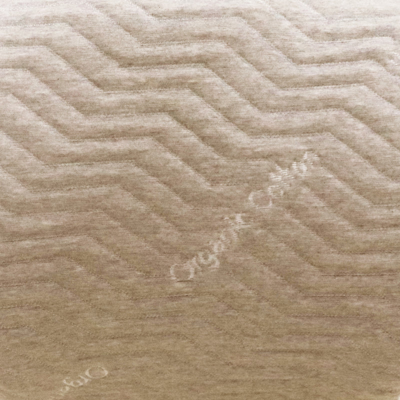 Beige Three Fold Foam Mattress | Foldable Mattress with Removable Covers | High Resilience Super Soft Foam