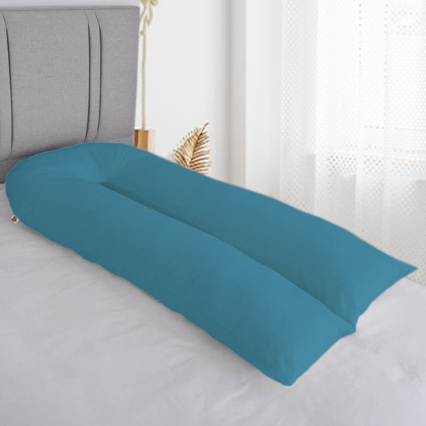 Turquoise -Coozly U Premium LYTE Pregnancy Body Pillow