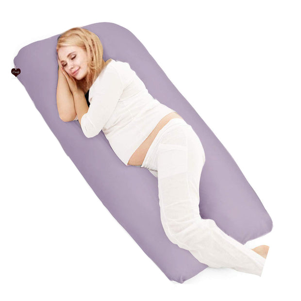 Lavender -Coozly U Premium LYTE Pregnancy Body Pillow