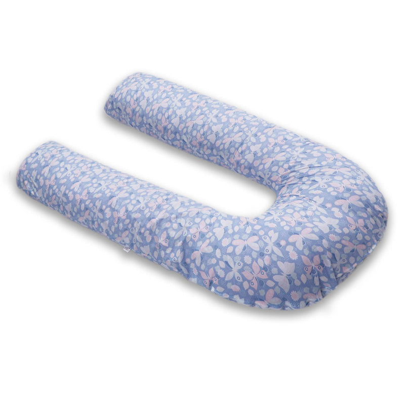 Grey Butterfly Super Premium U Shape Pregnancy Body Pillow