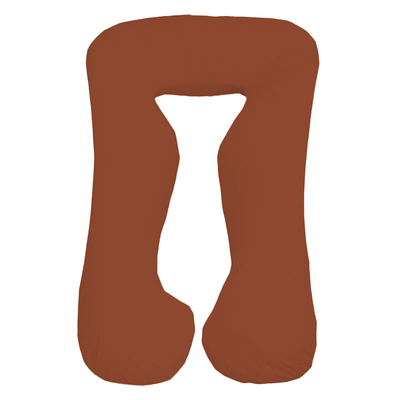 Brick Orange - Coozly Basic Body Contour Pregnancy Pillow