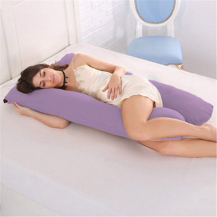Lavender - Coozly Basic Body Contour Pregnancy Pillow