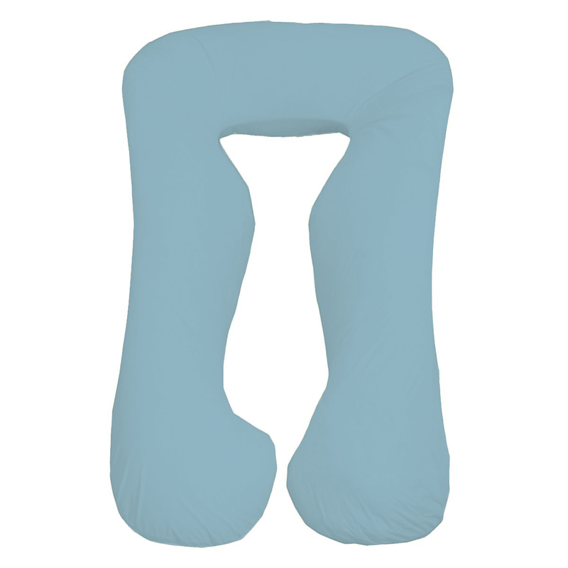 Light Blue - Coozly Basic Body Contour Pregnancy Pillow