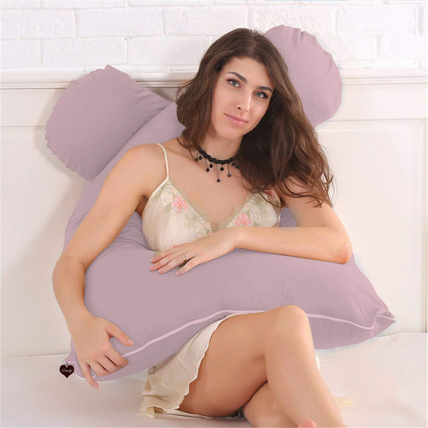 Lavender - Coozly Basic Body Contour Pregnancy Pillow