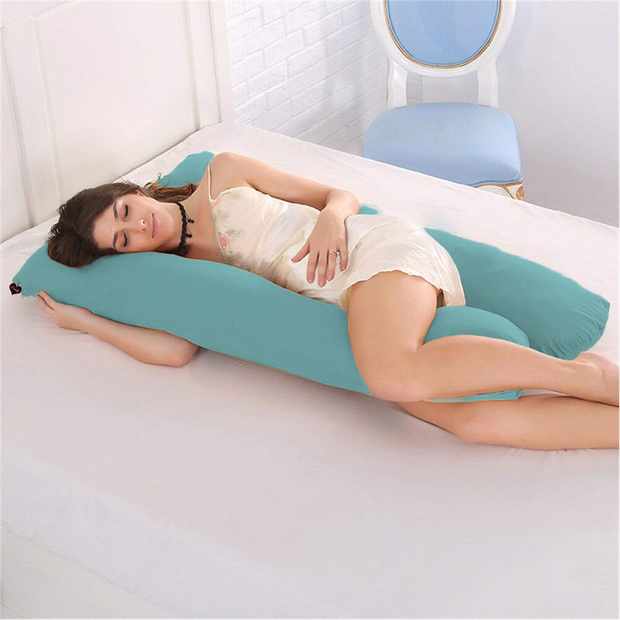 Cyan Green - Coozly Basic Body Contour Pregnancy Pillow