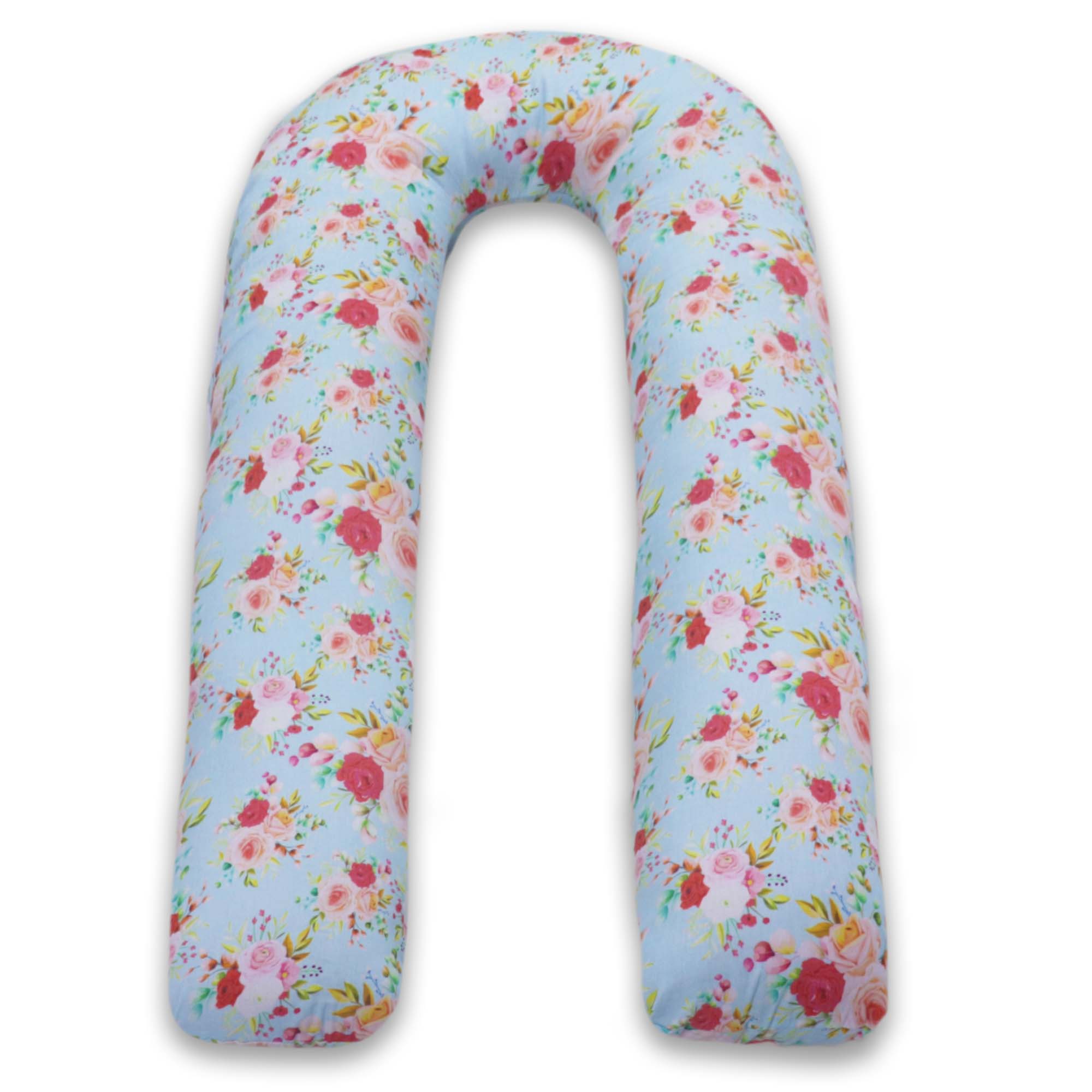 Blue Flora Super Premium U Shape Pregnancy Body Pillow