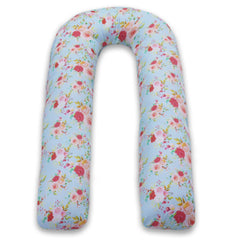 Blue Flora Super Premium U Shape Pregnancy Body Pillow