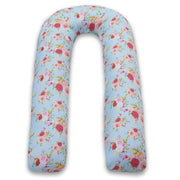 Blue Flora Super Premium U Shape Pregnancy Body Pillow