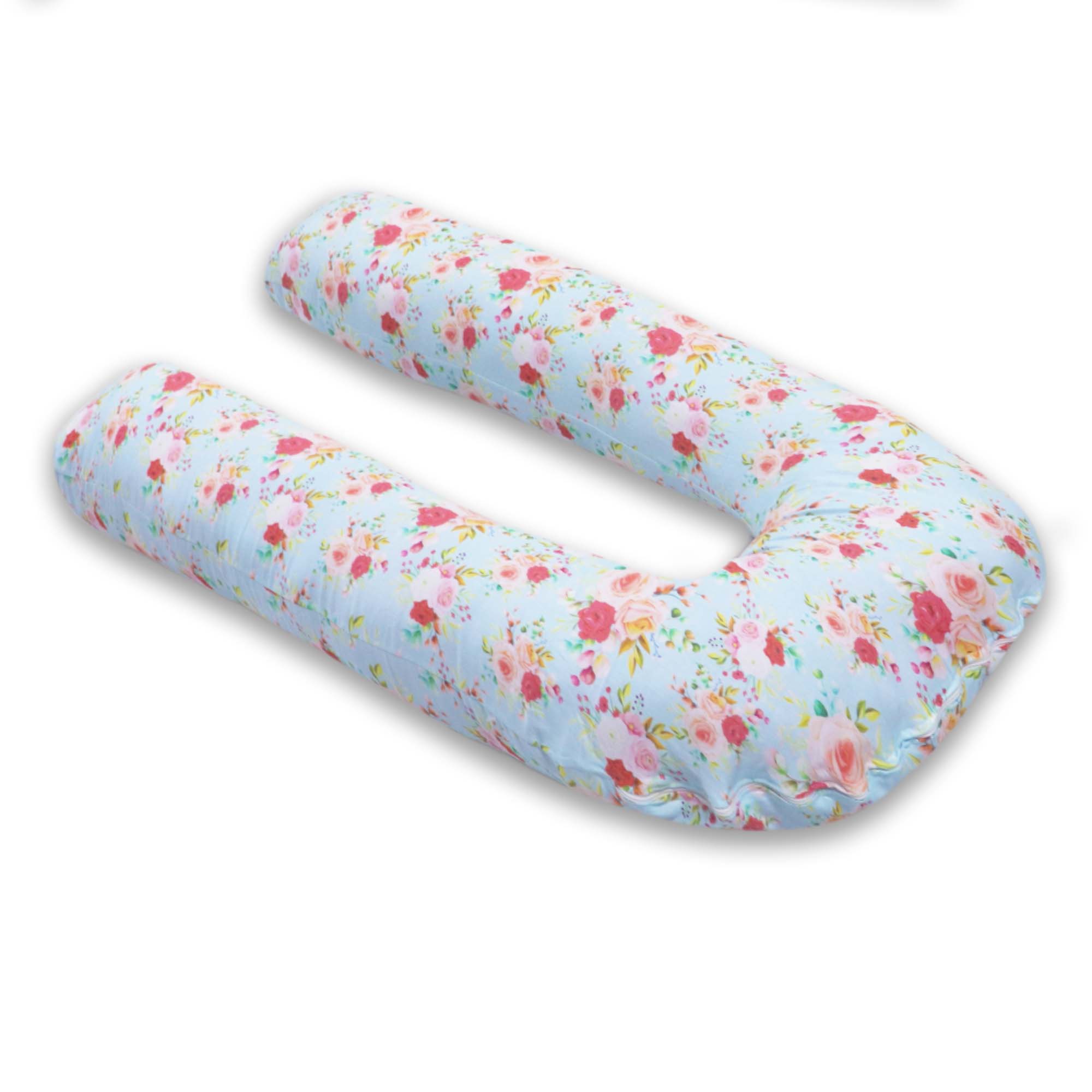 Blue Flora Super Premium U Shape Pregnancy Body Pillow