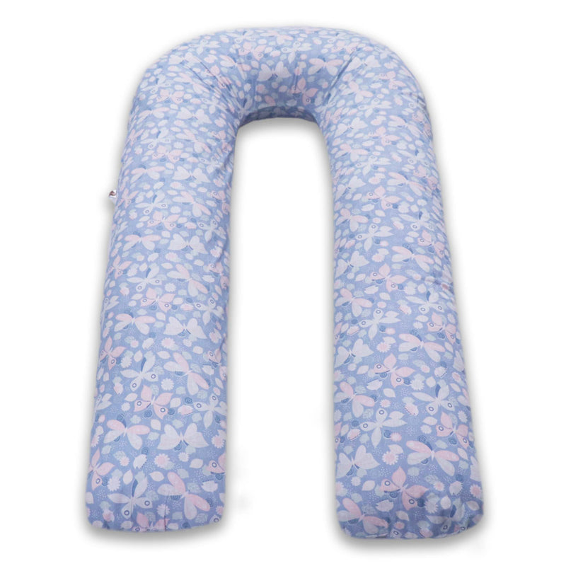 Grey Butterfly Super Premium U Shape Pregnancy Body Pillow
