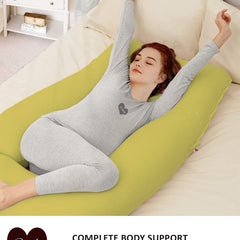Yellow-Coozly Belly Back Pregnancy Pillow