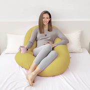 Yellow - C Premium LYTE Pregnancy Body Pillow | Maternity Pillow