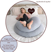 Pink Chevron - C Super Premium Pregnancy Body Pillow | Maternity Pillow