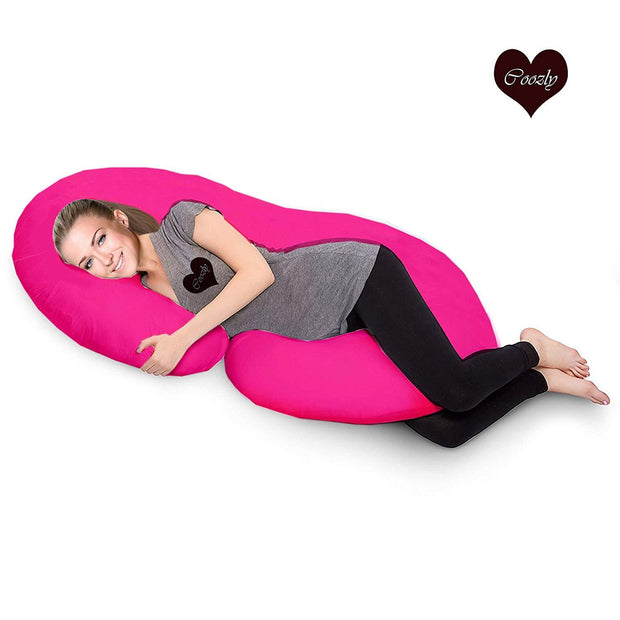 Pink-Coozly C Basic Pregnancy Body Pillow | Maternity Pillow