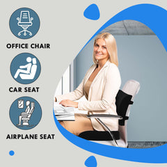 Coccyx Orthopedic Seat Cushions for Relief from Lower Back, Sciatica, Tailbone, Lumbar Pain