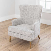 Prism Grey White Accent Chair