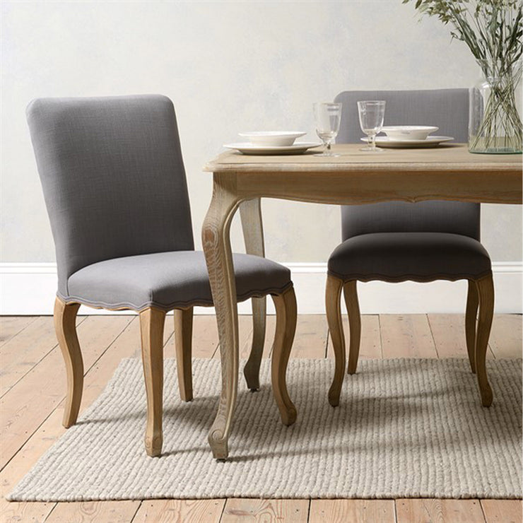 Curve Legs Wooden Dining Table
