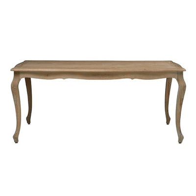 Curve Legs Wooden Dining Table