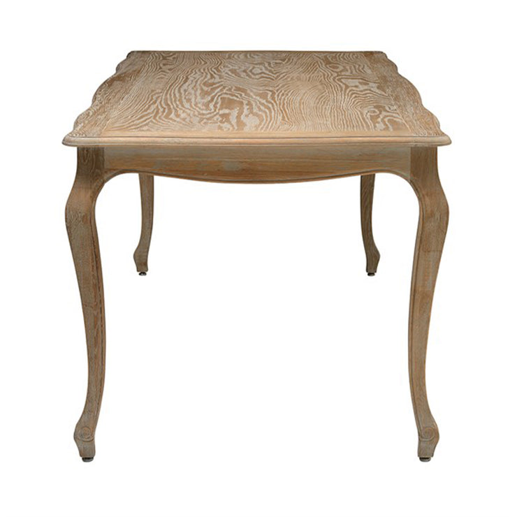 Curve Legs Wooden Dining Table