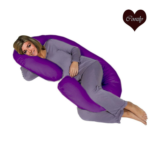 Purple-Coozly C Basic Pregnancy Body Pillow | Maternity Pillow