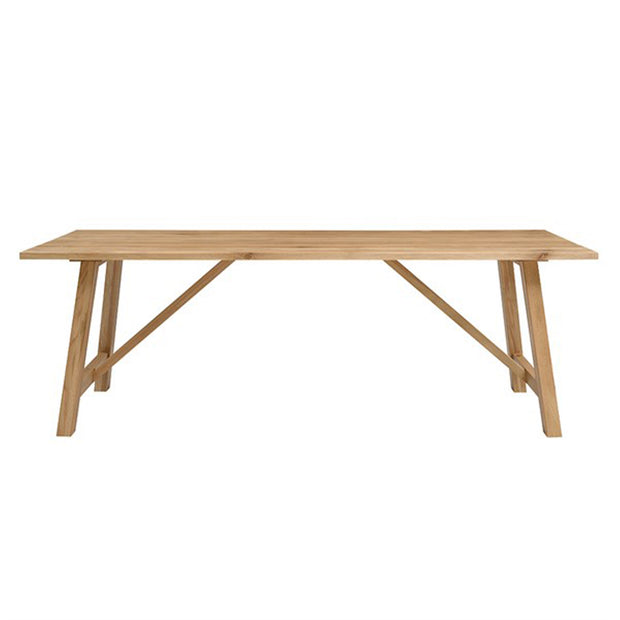 Mini Cross Wooden Dining Table