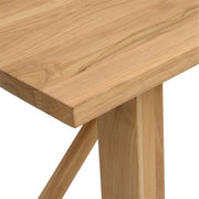 Mini Cross Wooden Dining Table