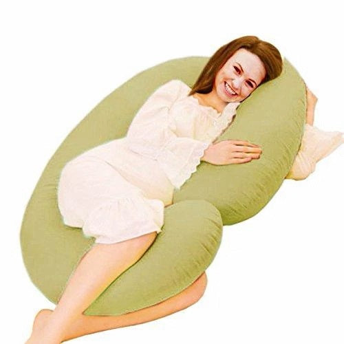 Beige - C Premium LYTE Pregnancy Body Pillow | Maternity Pillow