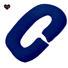 Navy - C Premium LYTE Pregnancy Body Pillow | Maternity Pillow