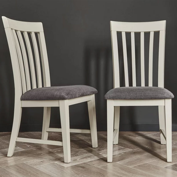 Wooden Dining Chair Off White