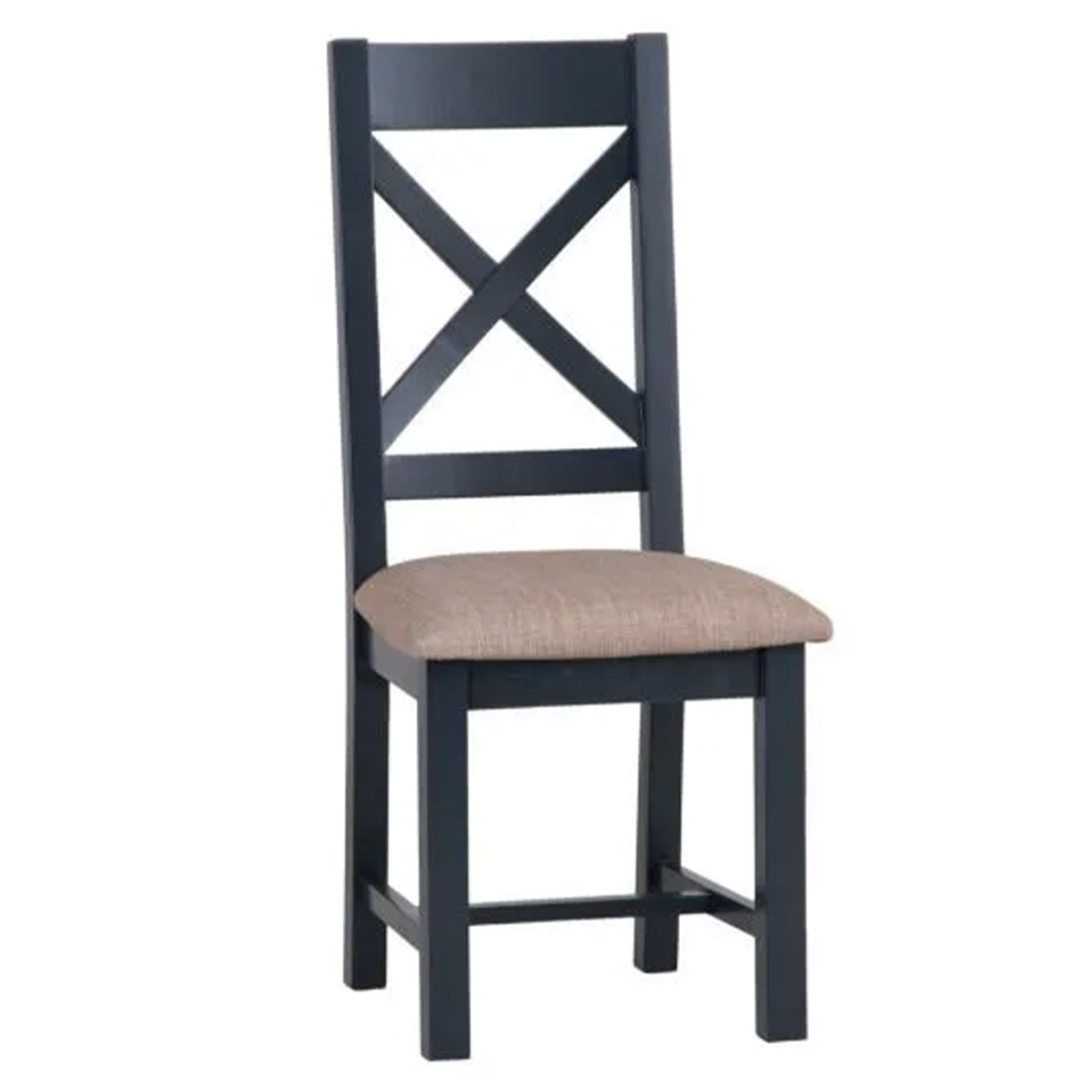 Wooden Dining Chair Dark Grey