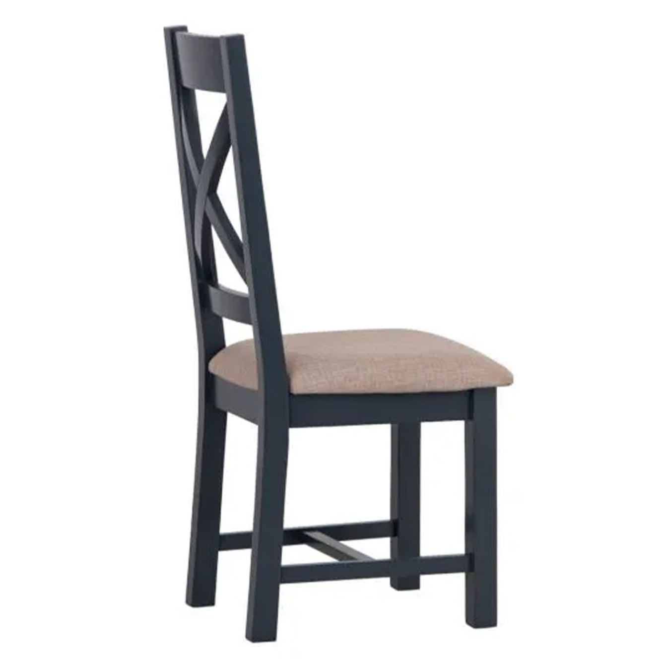 Wooden Dining Chair Dark Grey