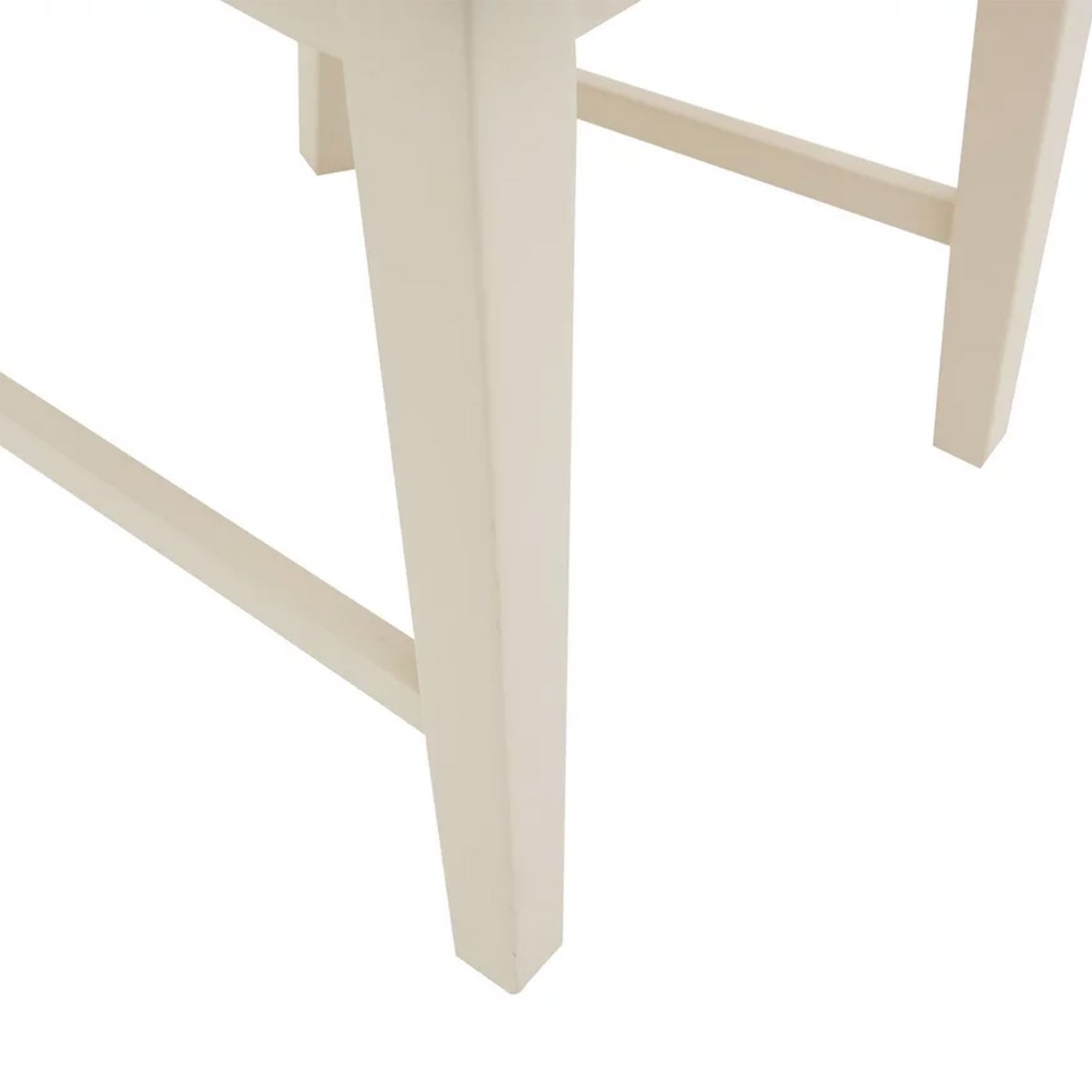 Wooden Dining Chair Off White