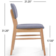 Double Pad Wooden Dining Chair