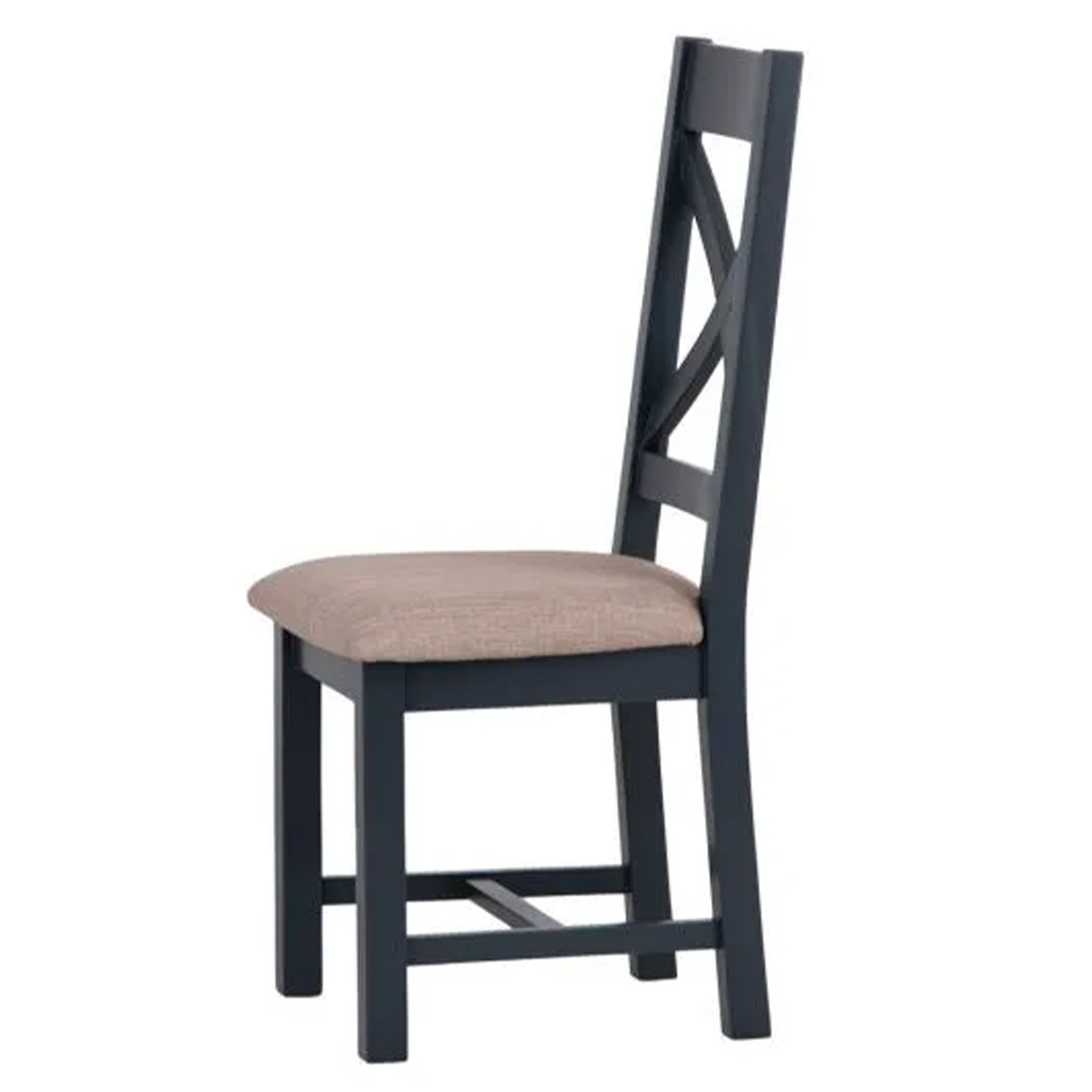 Wooden Dining Chair Dark Grey